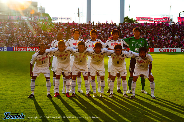 試合前の集合写真