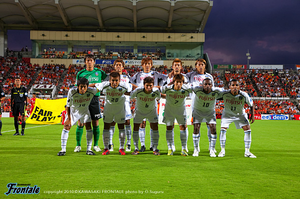 試合前の集合写真