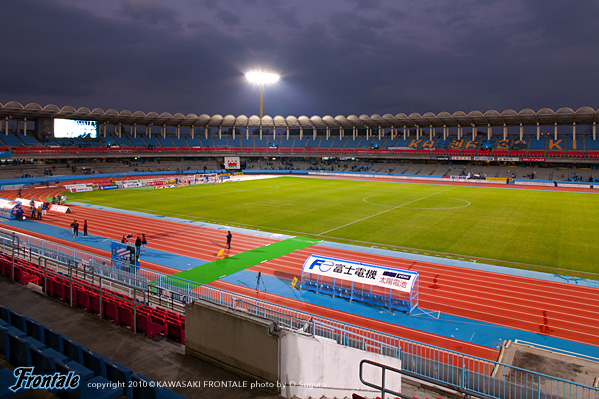 最終戦はアウェイで仙台戦。勝利で2010年を締めくくりたい。