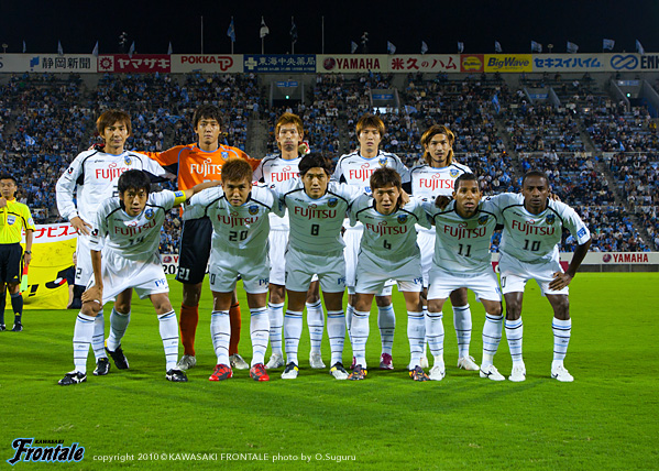 試合前の集合写真