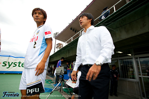 相馬監督と伊藤選手