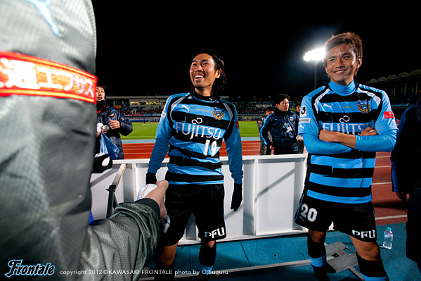 柴崎選手と稲本選手