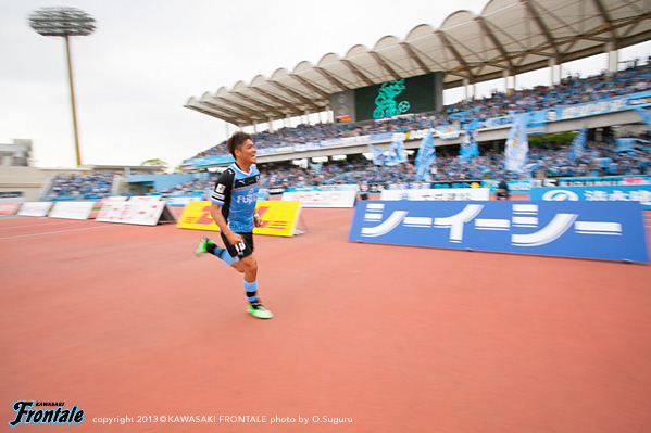 大久保選手のゴールで勝ち越し！