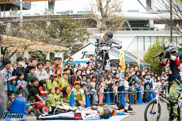 SHOWの後に自転車安全講習も行いました