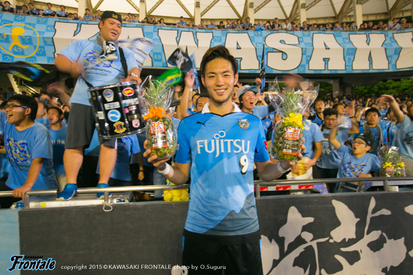 決勝弾含む2ゴールを決めた杉本健勇選手！