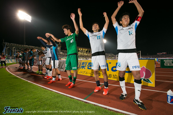 3-1でフロンターレの勝利！