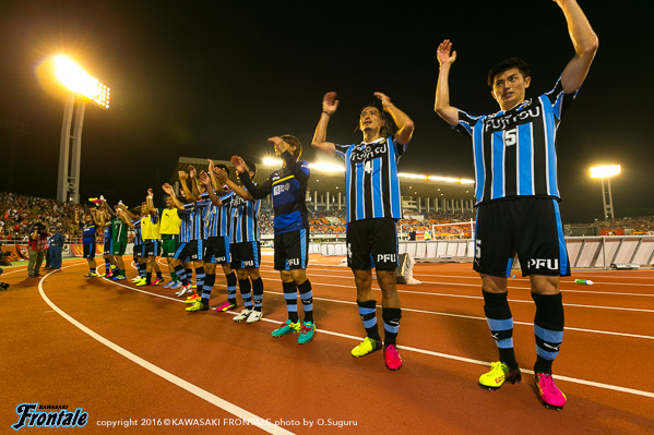 2試合連続アウェイゲーム3-0というスコアで、勝点3を手にした