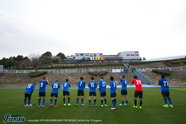 次回のサテライトリーグは、3月6日（日）鹿島アントラーズ戦